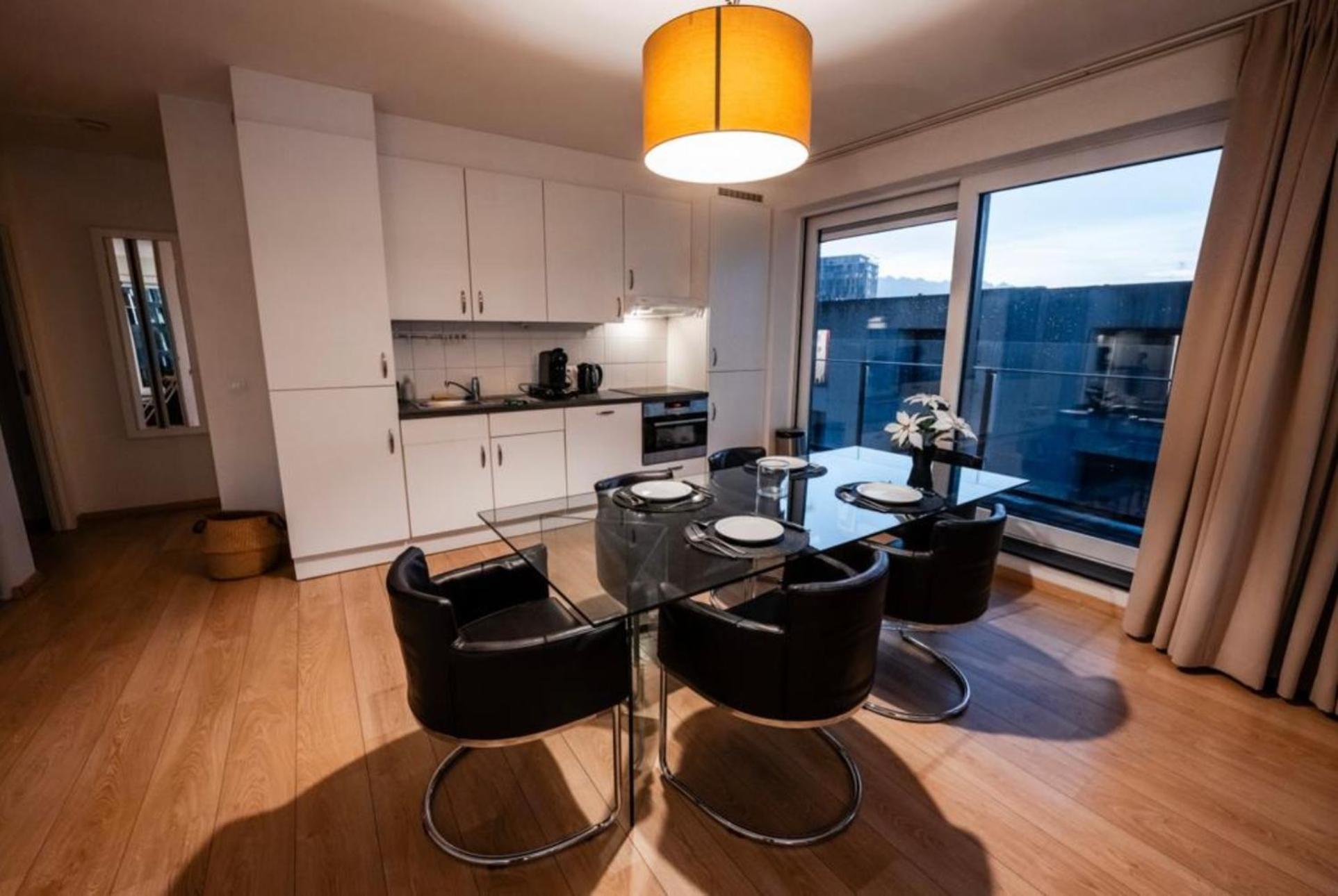 Apartment With Stunning View In City Center Brusel Exteriér fotografie